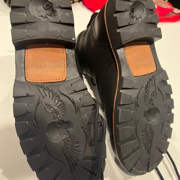 Men’s Harley Davidson riding boots size 7 - Picture 3 of 4